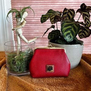 Dooney & Bourke Kisslock Bordeaux